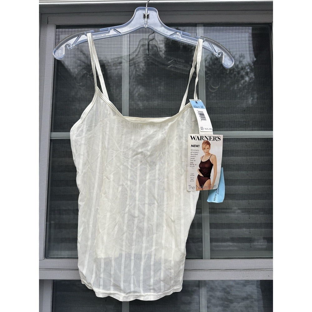 Vintage Warner's The Naked Truth Cami Néw Size Medium
